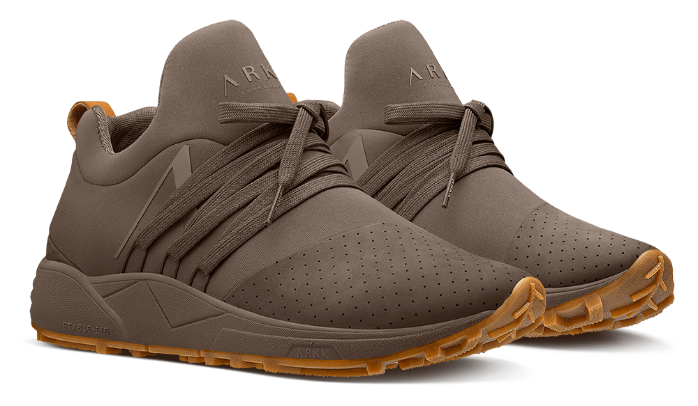 ARKK Collection Raven Nubuck S-E15 Vibram | Pine Bark Brown Gum | Women Raven